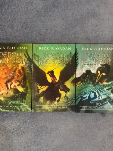 Percy Jackson e os Olimpianos - Os 5 livros
