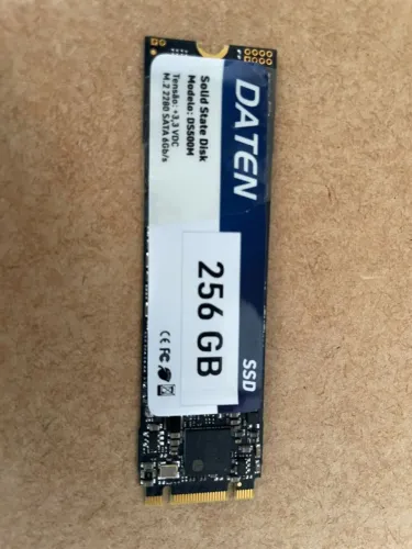 ssd nvme 256gb Daten