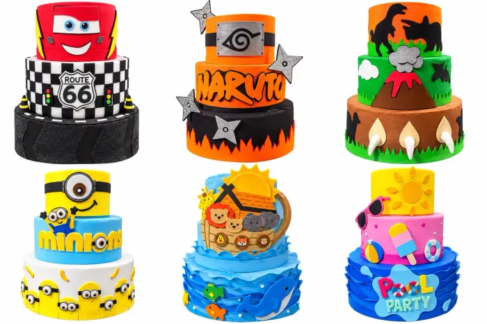 Bolos cenográficos personalizados