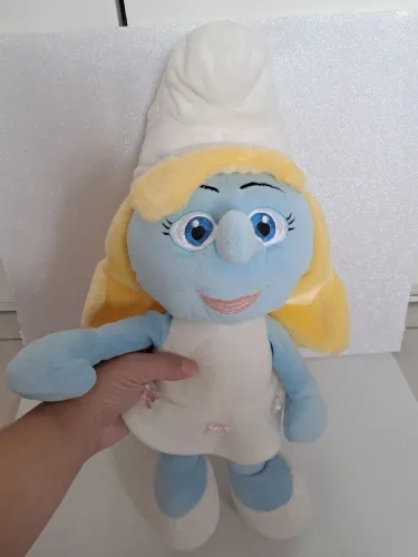 Pelúcia Smurfete 45cm