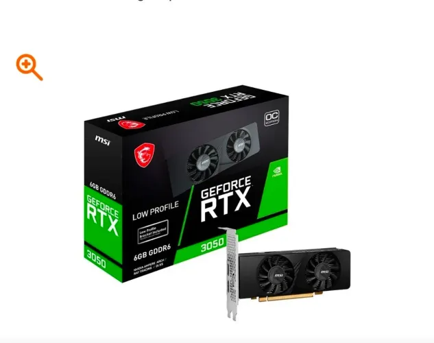 Placa de Vídeo RTX 3050