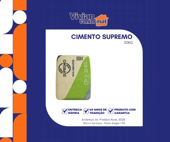 Cimento Supremo 50Kg