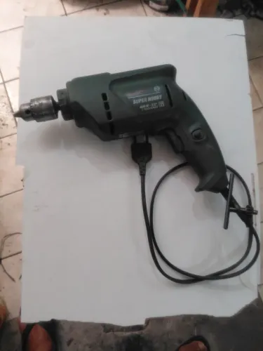 Furadeira bosch super hobby 220v funcionando perfeitamente e só pegar e trabalhar