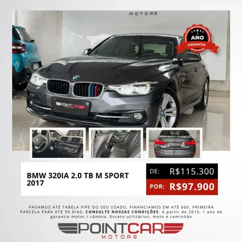 BMW 320I A 2.0 TB M Sport Activeflex 16V 4P 2017