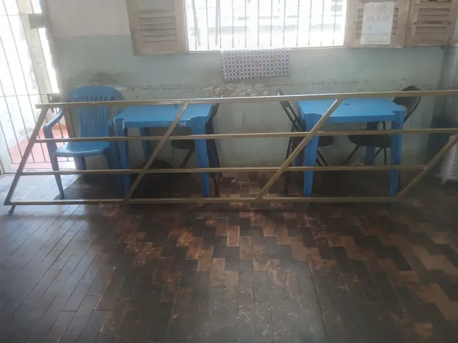 Corrimão em metalon