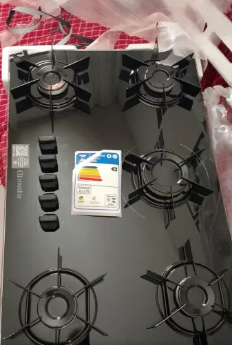 Cooktop 5 bocas novo