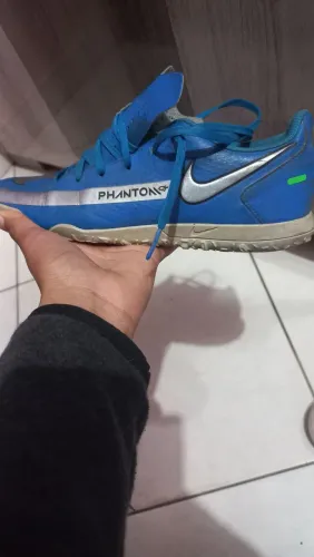 Chuteira nike phantom azul original