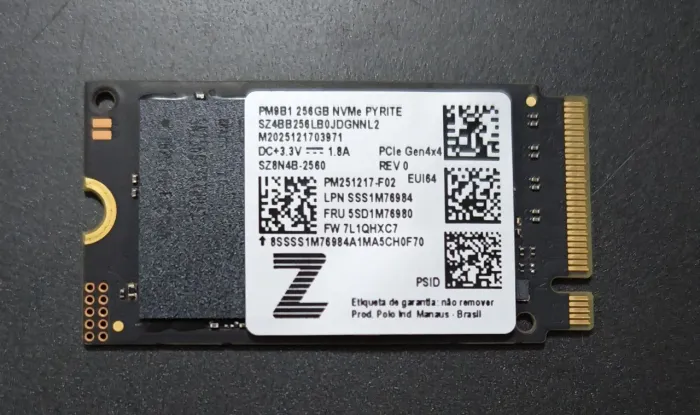 Vendo SSD 256GB