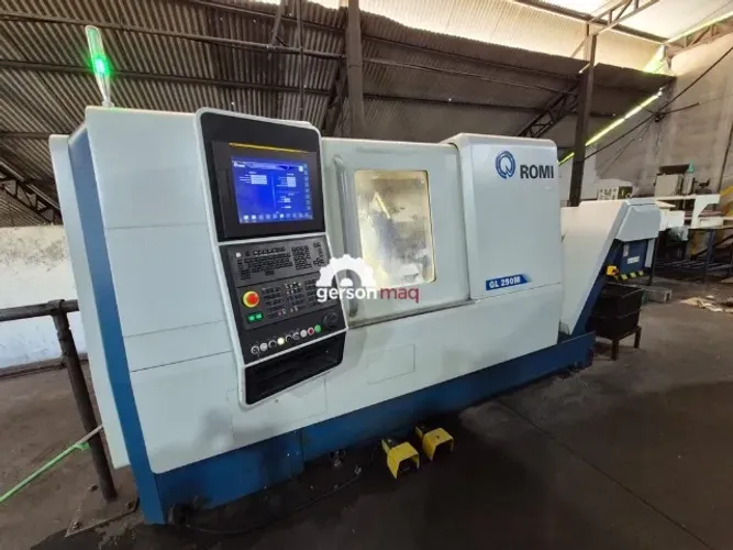 TORNO CNC ROMI GL250 M - ANO 2022 - FERRAMENTA ACIONADA