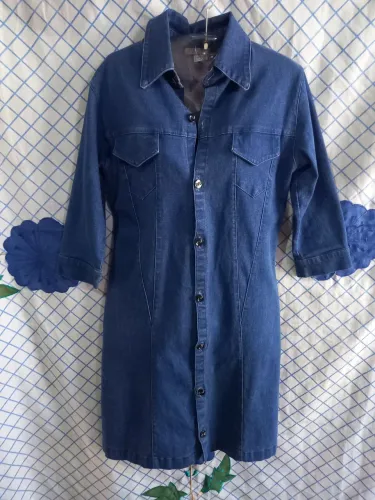 Vestido jeans tamanho M