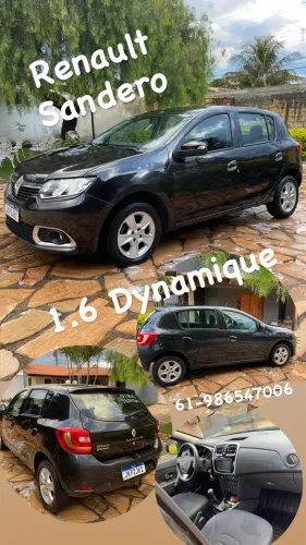 Renault Sandero Dyna. Easyr Hi-flex 1.6 8V 2015