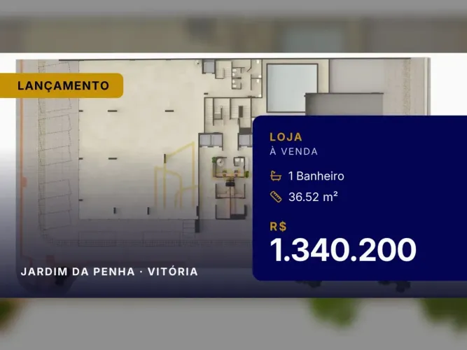 Sensacional ponto comercial em Jardim da Penha, ao lado da UFES!