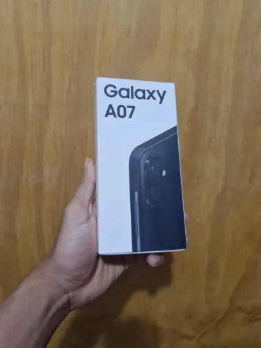 ?256GB/8GB A07 COMPLETO NOVO NA CAIXA NUNCA USADO