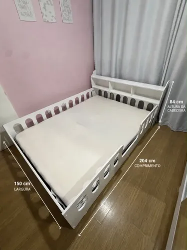 Cama montessoriana casal