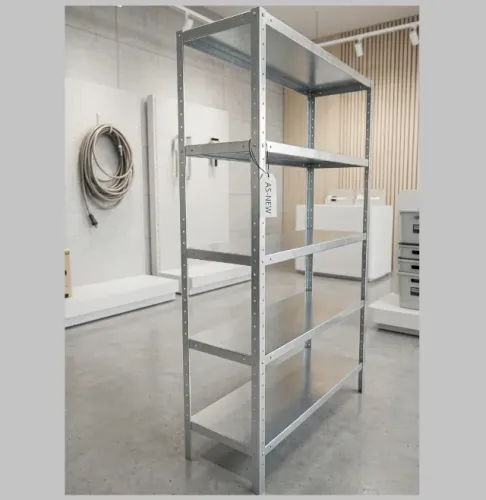 Estante de Aço Reforçada (Semi-Nova) - Organização Profissional para Casa, Oficina ou Comé