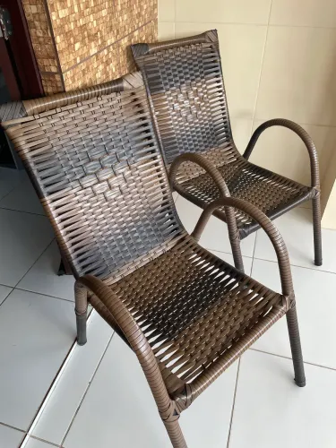 Conjunto Par de Cadeiras Para Terraço