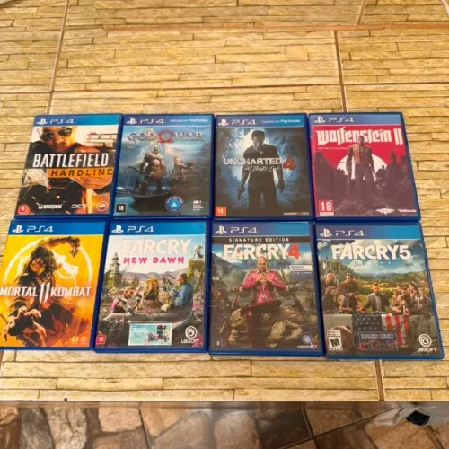 Jogos PS4 - Vendo tudo junto ou separado