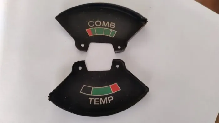 mostrador combustivel e temperatura opala 75/80