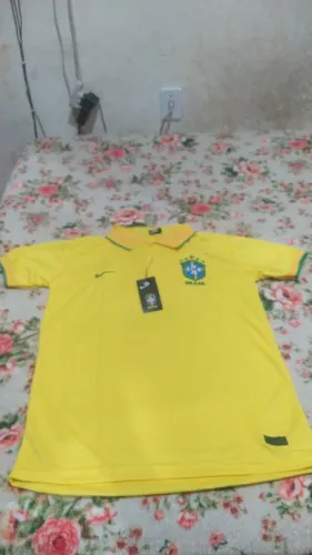 Camisas Polo da Seleção tamanho M G e GG