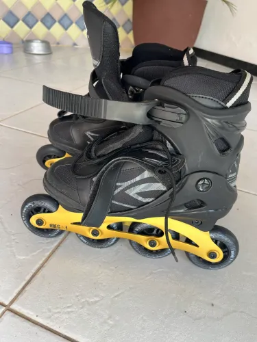 Patins Oxer Gold In Line ABEC 7
