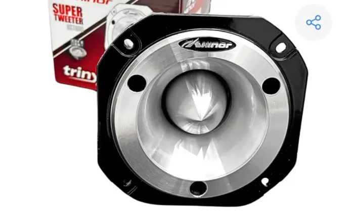 Super twitter hinor história 600 prata 300w 8ohms