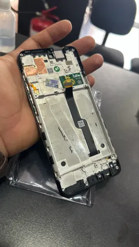 Frontal Motorola one fusion plus
