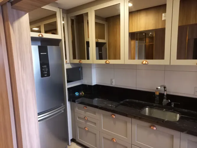 Alugo apartamento 100% mobiliado