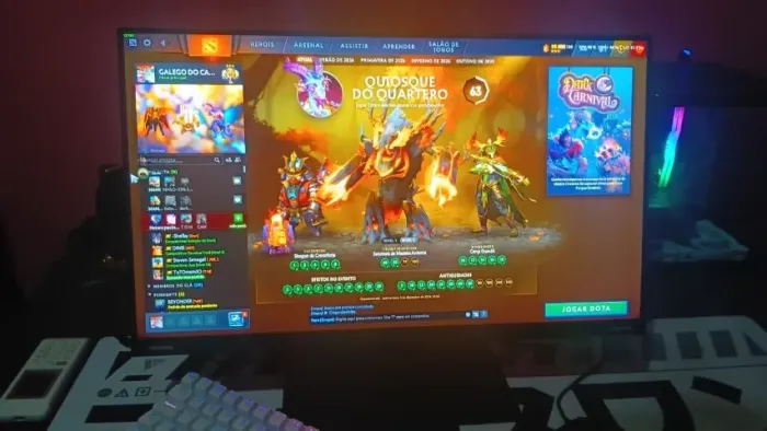 Setup Gamer Completo - i3 12100F + GTX 1650 4GB + 16GB RAM + Monitor Samsung Odyssey 144Hz
