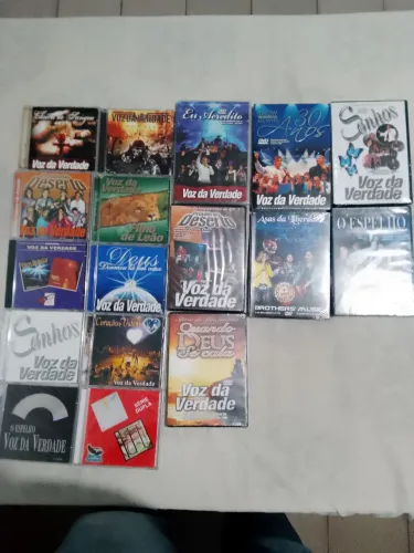 Vendo CDs e DVDs evangélicos lacrados da banda voz da verdade