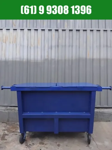 Container 1200L novo direto fabrica - chama *
