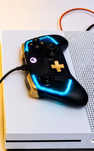 Manete original gamesir kaleid flux led Com fio