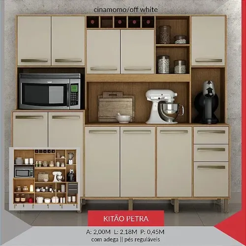 Armário de cozinha Petra - Promoção 