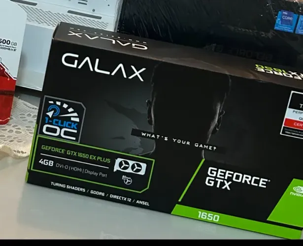 Placa de vídeo Galax GTX 1650 Ex plus