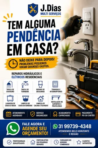 Marido de Aluguel | Reparos Hidráulicos e Elétricos em BH