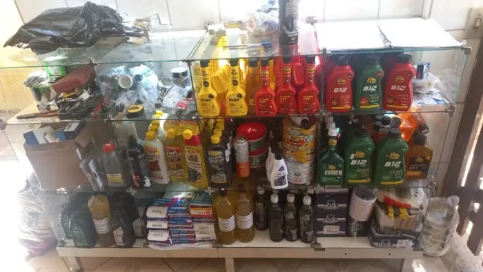 Estoque loja produtos e peças automotivas 