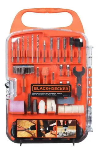 Jogo de peças para micro retifica -175pçs ( Black & Decker )