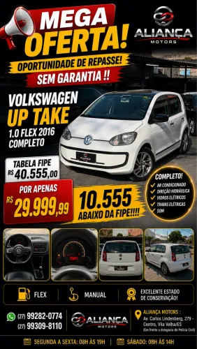 Volkswagen Up! Take 1.0 Total Flex 12V 5P 2016