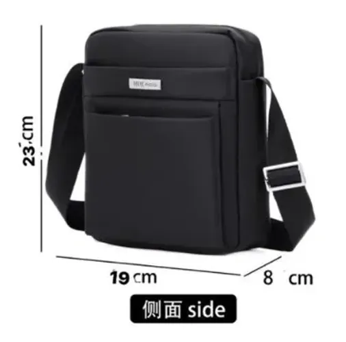 Bolsa de ombro luxo Pequena com Alças Com Zíper Porta Celular Nylon