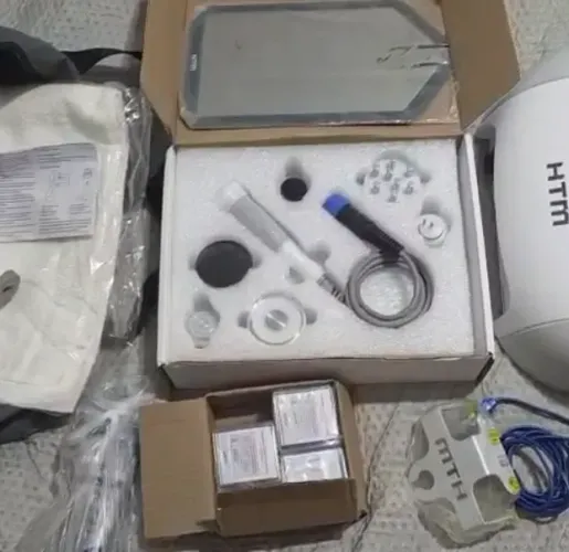 Aparelho de Radiofrequência HTM Effect Multipolar com Kit Estética Íntima - Seminovo