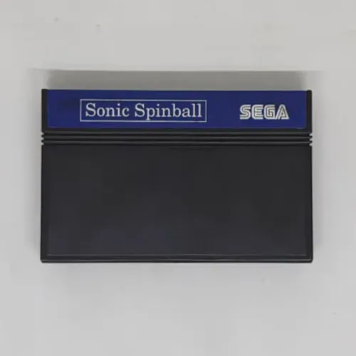 Jogo Sonic The Hedgehog Spinball para Master System (Fotos Reais)