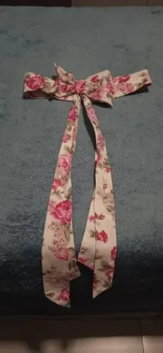Kit com 2 Faixas Florais (Rosa e Azul)