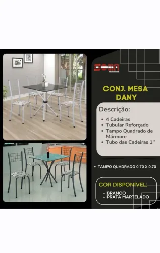 Jogo de mesa novo 