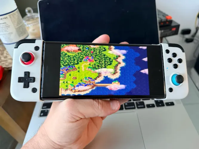 Controle GameSir X2 Type-C para Celular Android + Case + Acessórios Completos