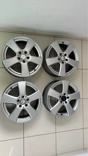 RODAS ARO 17 MERCEDES C200 FURAÇÃO 5x112 ANALISO TROCAS