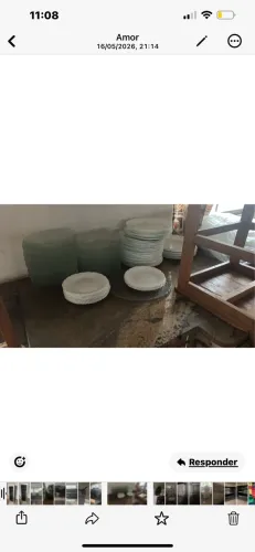Vendo pratos para restaurante