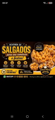 Salgado de festa 