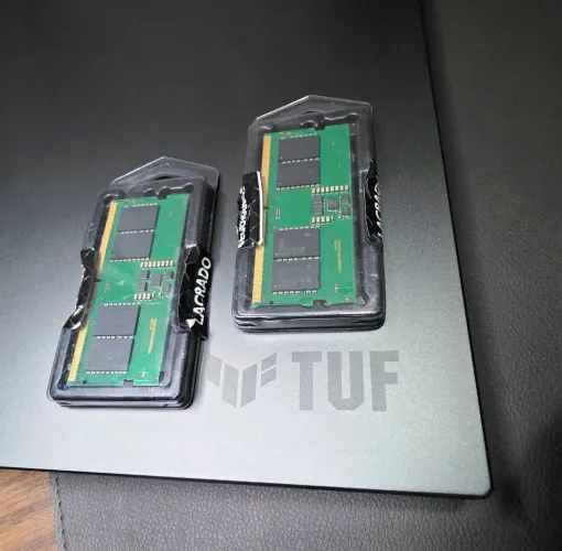 Kit Memória Notebook DDR5 16GB (2x8GB) 5600MHz Zilia / Samsung - Original ASUS TUF