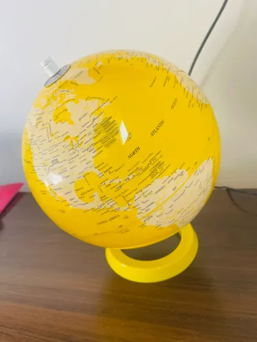 Globo Mapa Mundi Giratório