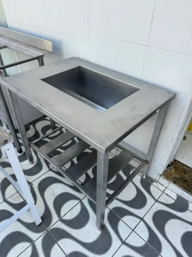 Pia de inox