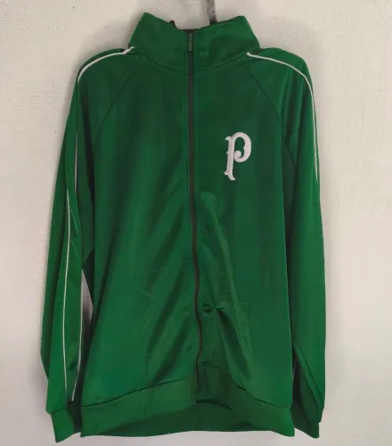 Jaqueta Agasalho Palmeiras Verde Escudo Antigo Licenciada - Tam M/G